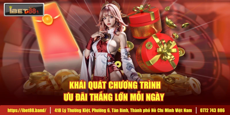 Khái quát chương trình ưu đãi thắng lớn mỗi ngày